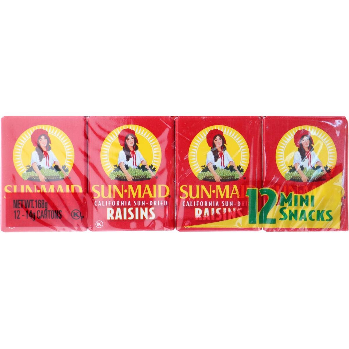 Sunmaid Raisins 14g boxes 12 pack – Kiwi Corner Dairy