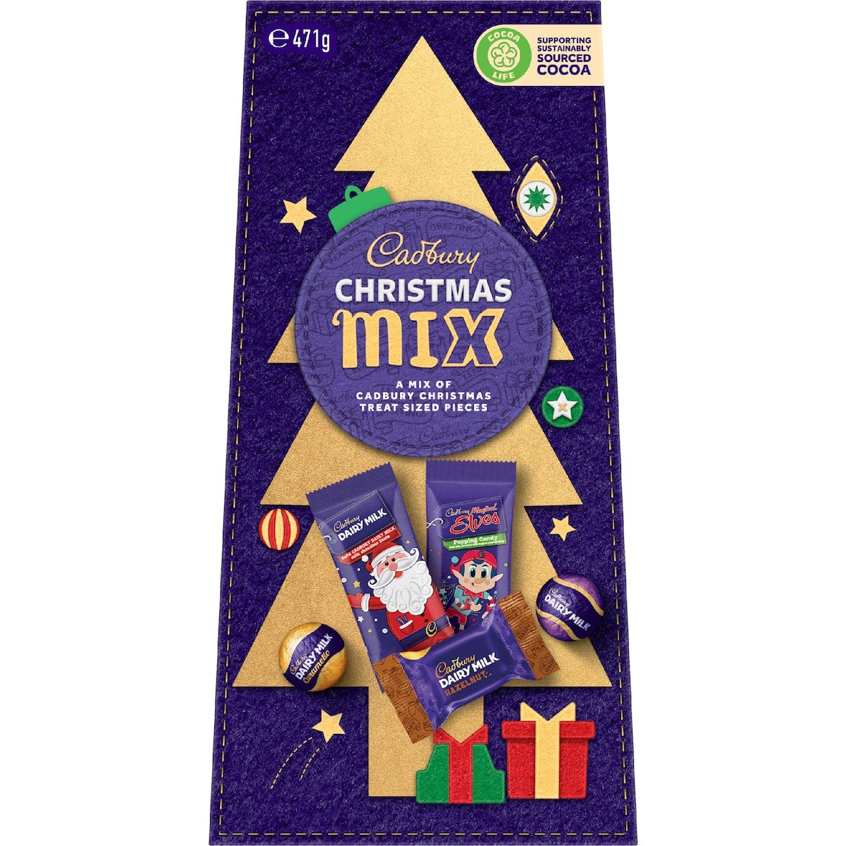 Cadbury Christmas Mix Gift Box 471g