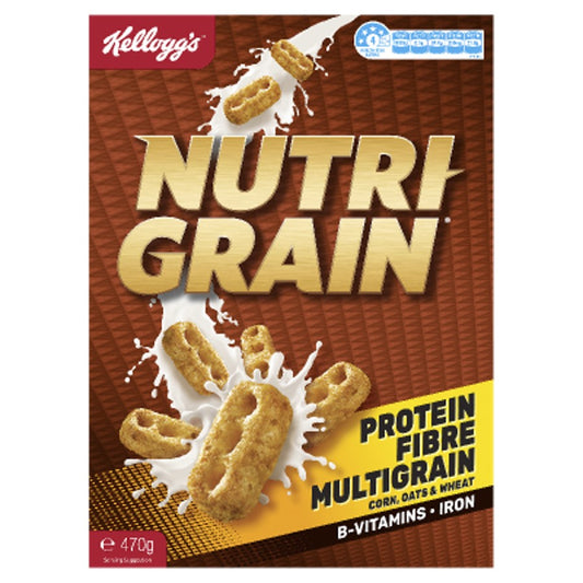 Kelloggs Nutrigrain Cereal 470g