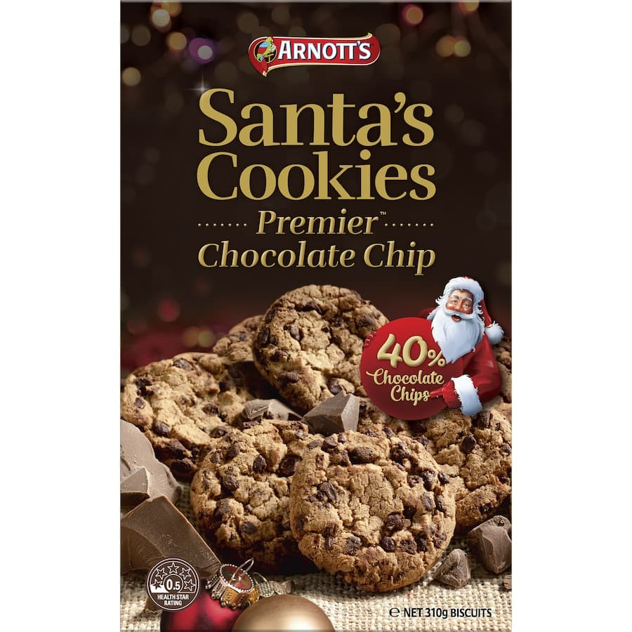 Arnotts Santas Cookies 310g