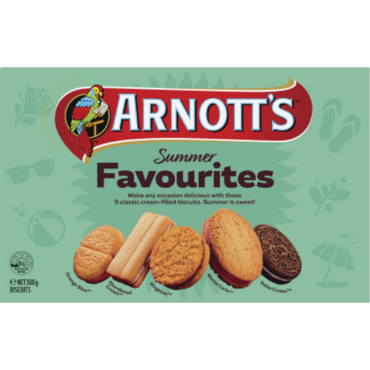 Arnott's Summer Favourites Biscuits 500g