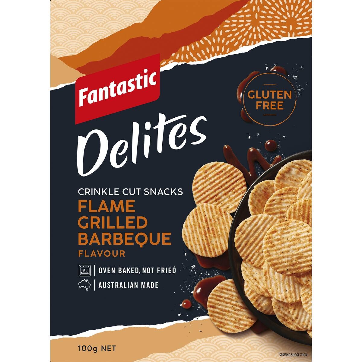 Fantastic Delites Flame Grilled Barbeque 100g