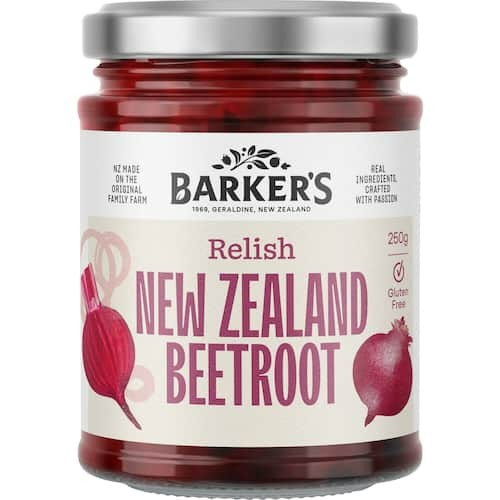 Barkers New Zealand Beetroot Relish 250g