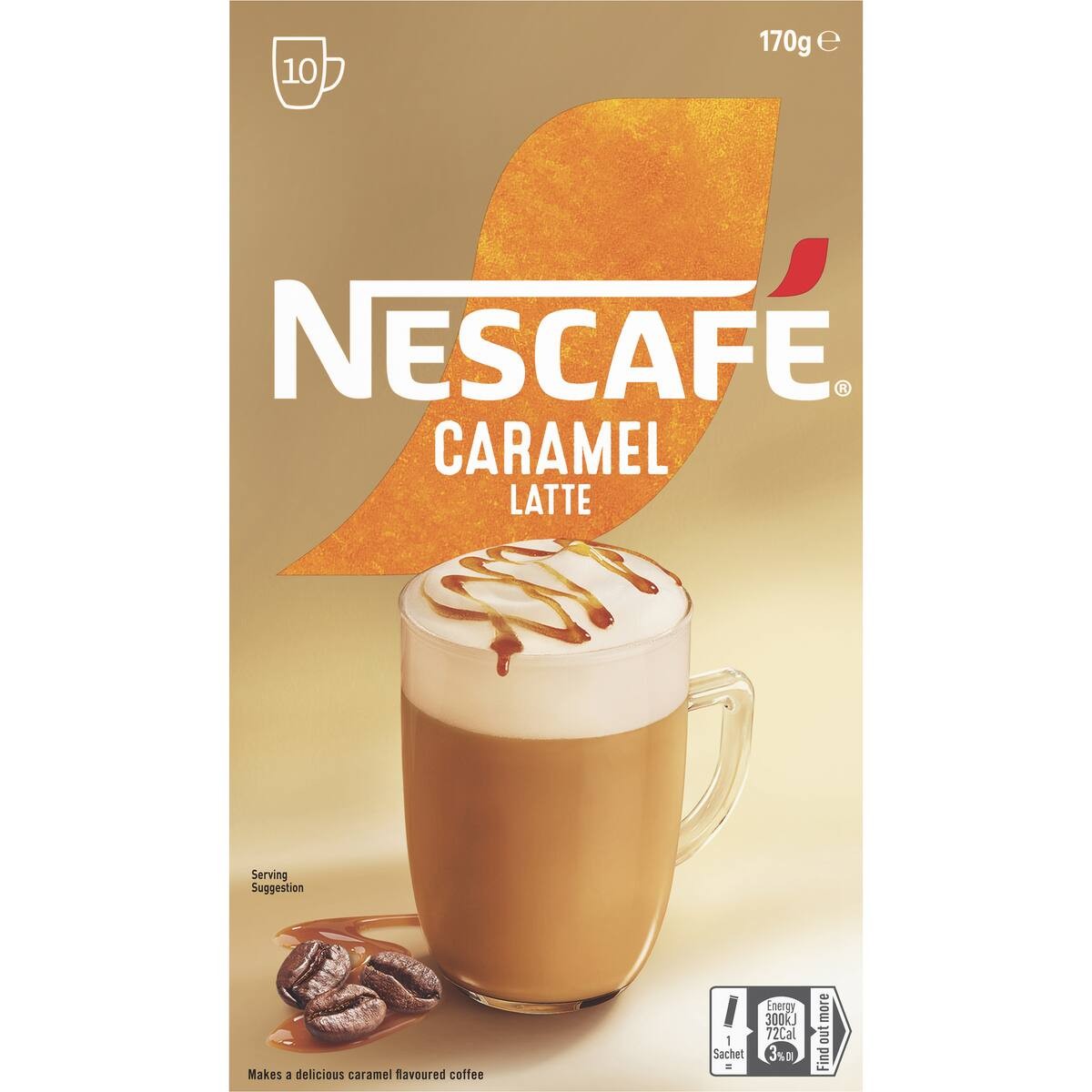 Nescafe Coffee Mix Caramel Latte 170g