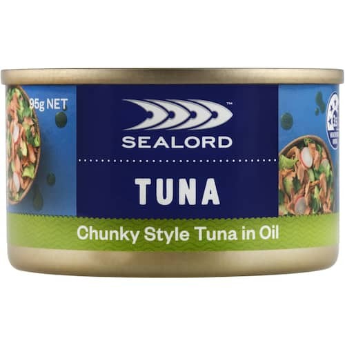 Sealord Sensations Tuna Chunk Style In Oil 95g