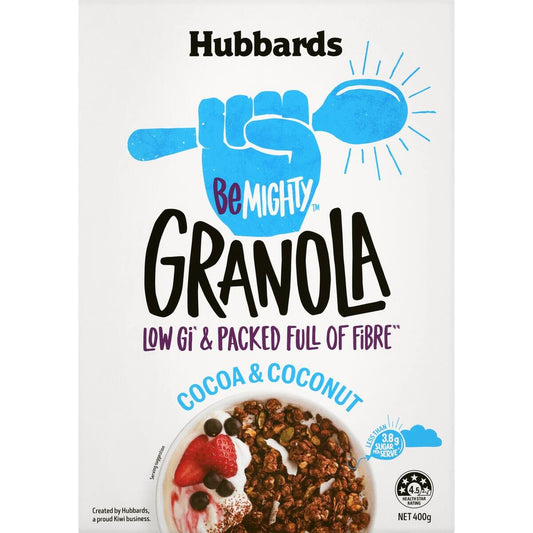 Hubbards Be Mighty Granola Cocoa & Coconut 400g
