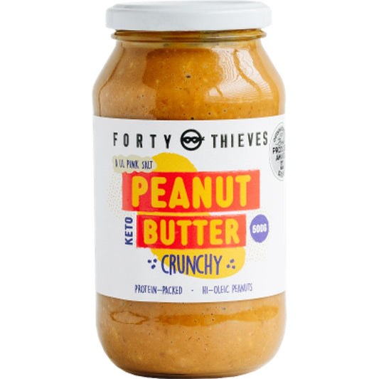 Fourty Thieves Peanut Butter Crunchy 500G