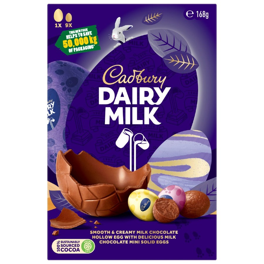 Cadbury Dairy Milk Gift Box 168g