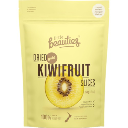 Little Beauties Air Dried Gold Kiwifruit Slices 50g