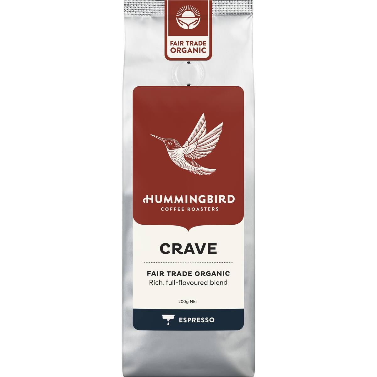 Hummingbird Coffee Espresso Crave 200g