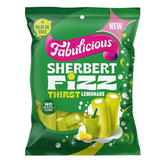 Fabulicious Sherbert Fizz Thirst Lemonade 180g