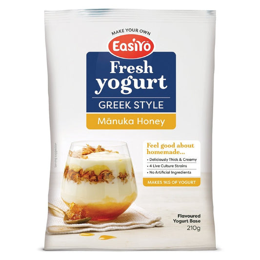 Easiyo Yoghurt Base Greek Style Manuka Honey 210g