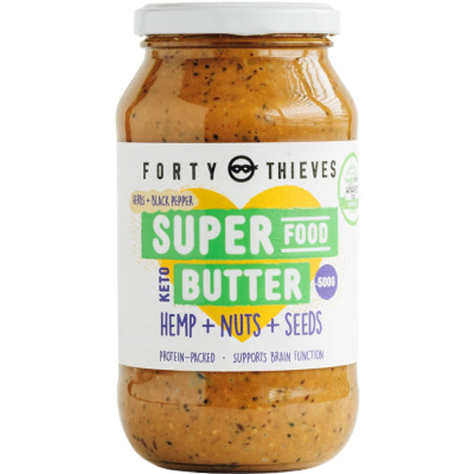 Fourty Thieves Superfood Butter Hemp, Nuts and Seeds 500G
