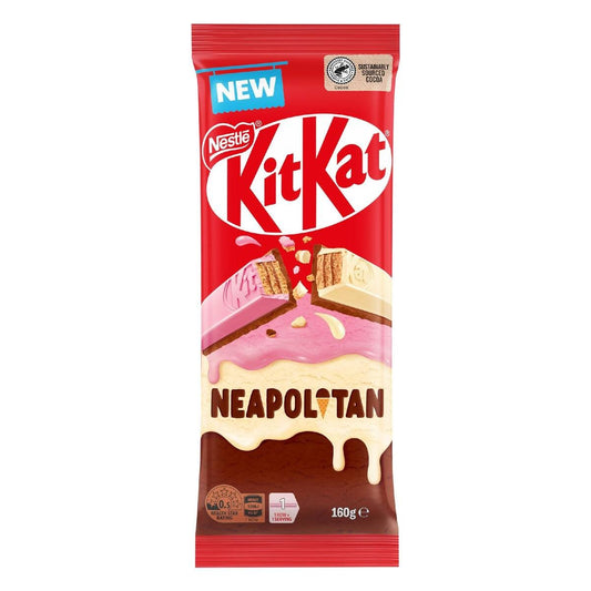 Kit Kat Chocolate Block Neapolitan 160g