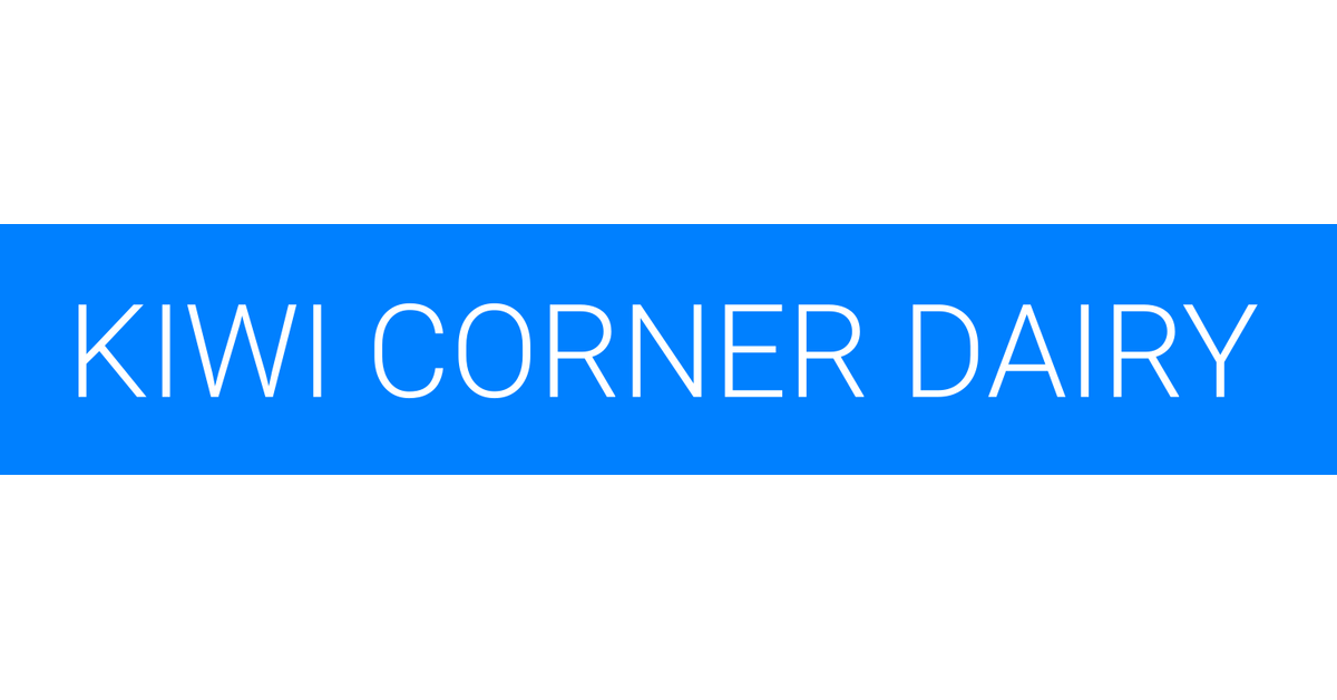 Kiwi Corner Dairy New Zealand foods shipped worldwide. Kiwi Corner