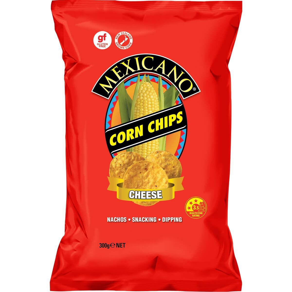Mexicano Corn Chips Cheese
300g