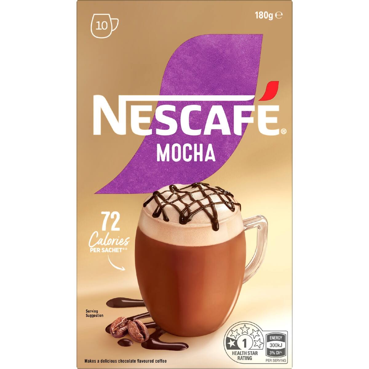 Nescafe Coffee Mix Mocha 10 sachets 180g