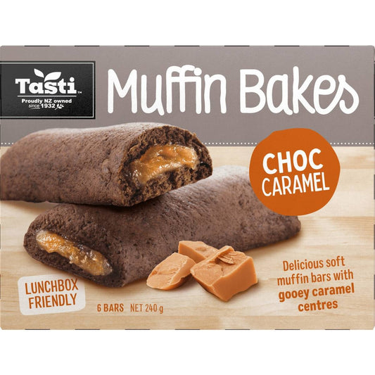 Tasti Muffin Bakes Choc Caramel 240g