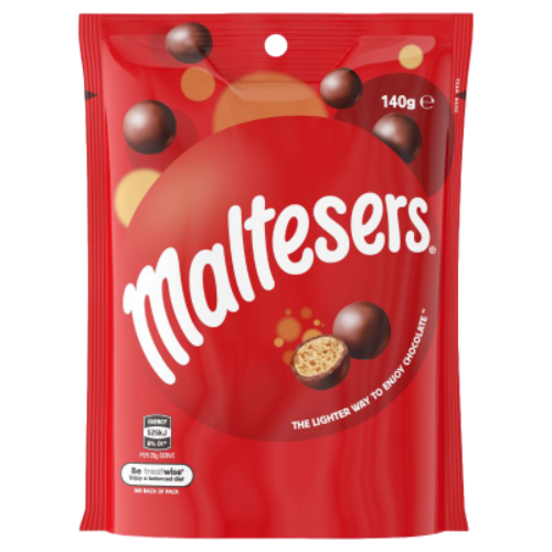 Maltesers Original Milk Chocolate Bag 140g