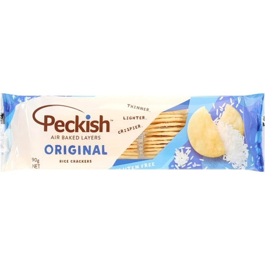 Peckish Thins Rice Crackers Original 90g
