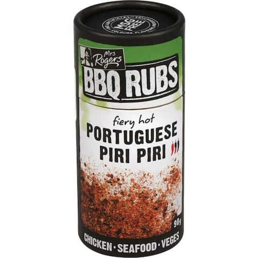 Mrs Rogers BBQ Rub Portuguese Piri Piri 90g
