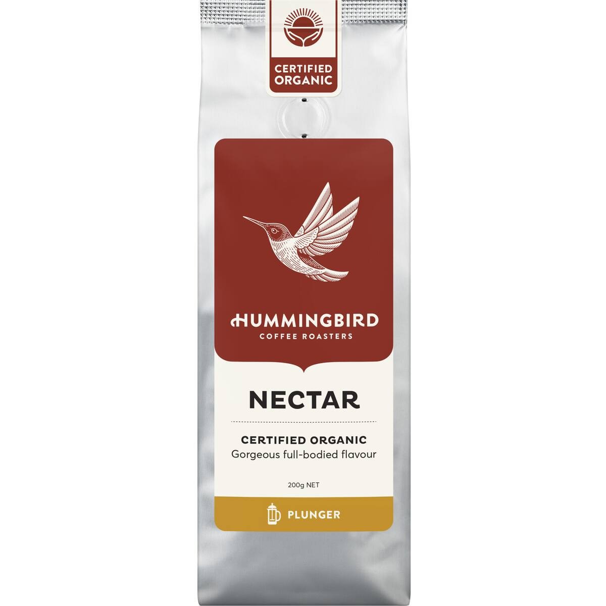 Hummingbird Coffee Plunger Nectar 200g