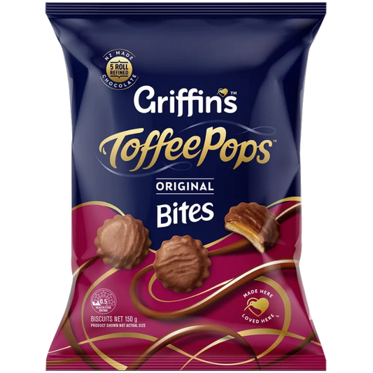 Griffins Toffee Pops Original Bites 150g
