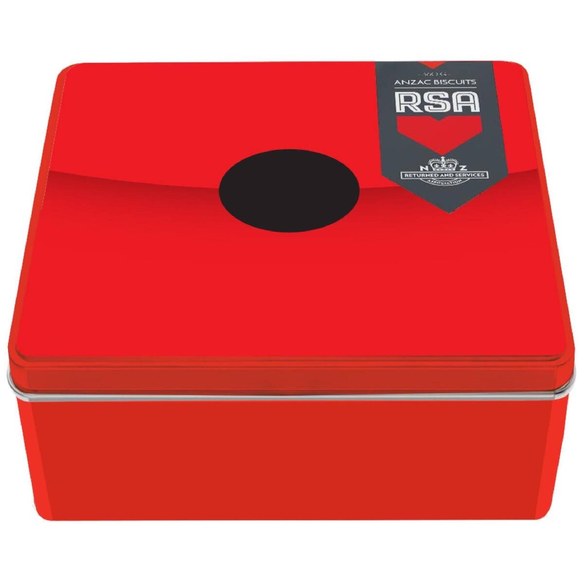 RSA ANZAC Biscuit Tin The Red Poppy Square