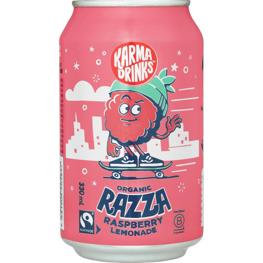 Karma Drinks Organic Razza Raspberry 330ml