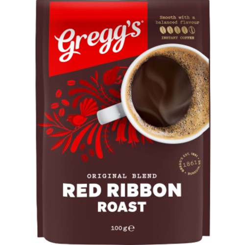 Gregg's Red Ribbon Roast Instant Coffee 100g