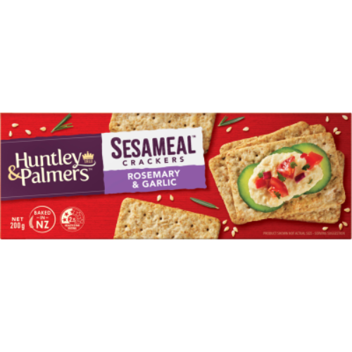Huntley & Palmers Sesameal Rosemary & Garlic 200g