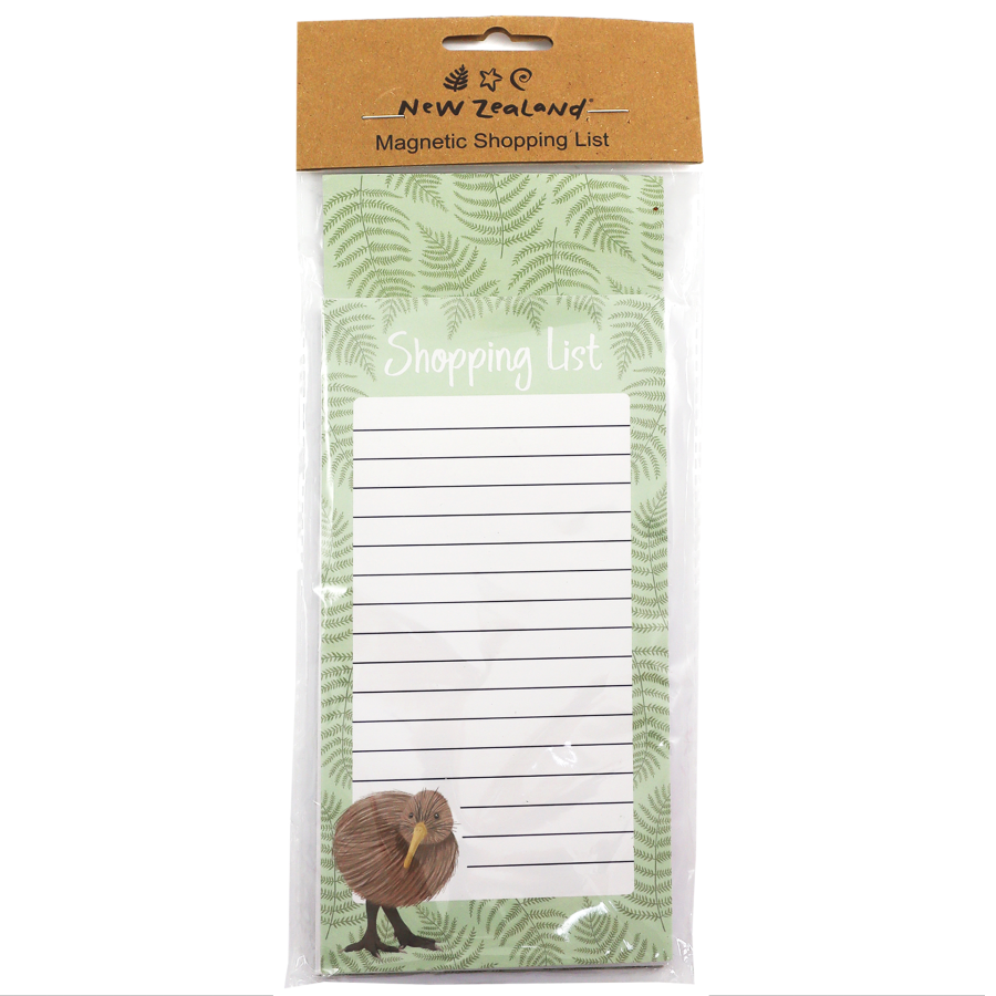 Shopping List NZ Kiwi Bird
