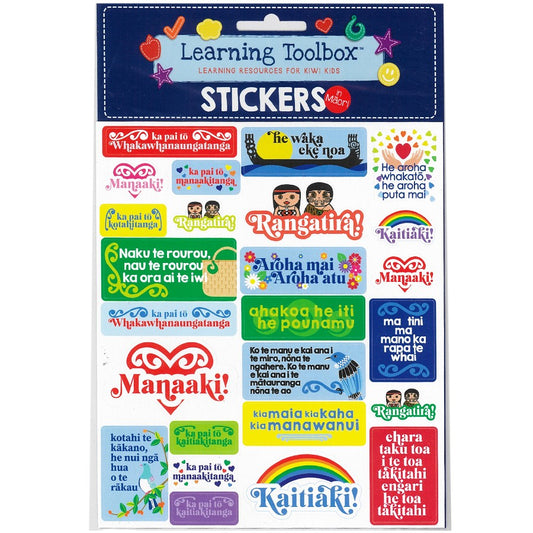 Stickers NZ Te Reo Proverbs