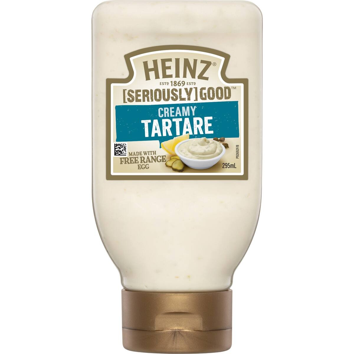 Heinz Seriously Good Tartare Sauce Squeezy 295mL