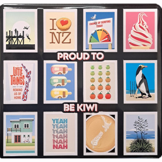 Proud to be Kiwi Belgian Chocolate Biscuits Tin 375g