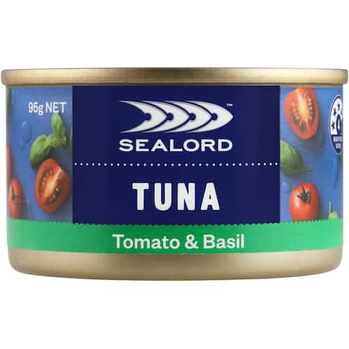 Sealord Sensations Tuna Tomato & Basil 95g