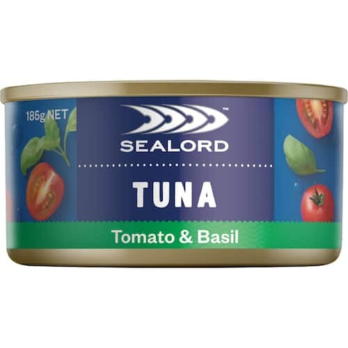 Sealord Sensations Tuna Tomato & Basil 185g