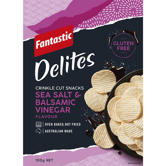 Fantastic Delites Sea Salt & Balsamic Vinegar 100g