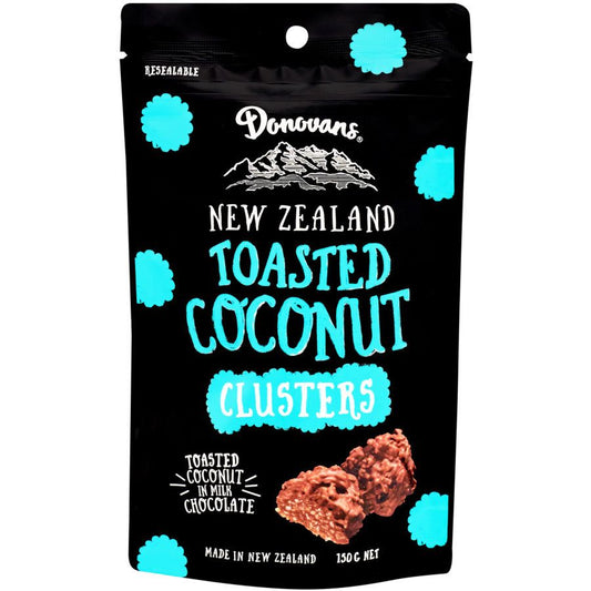 Donovans Toasted Coconut Clusters 150g