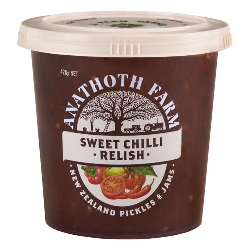 Anathoth Farm Sweet Chilli Relish 420g