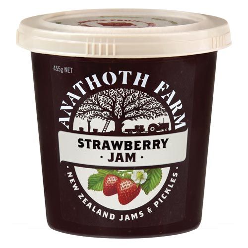 Anathoth Farm Strawberry Jam 455g