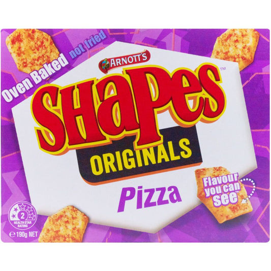 Arnotts Shapes Crackers Pizza 190g