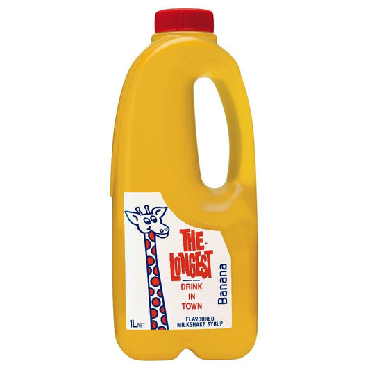 Longest Drink In Town Shake Syrup Banana 1L