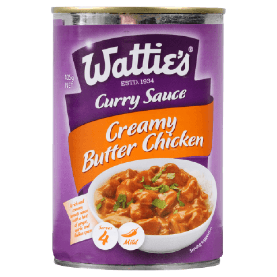 Watties Curry Sauce Creamy Butter Chick 405g