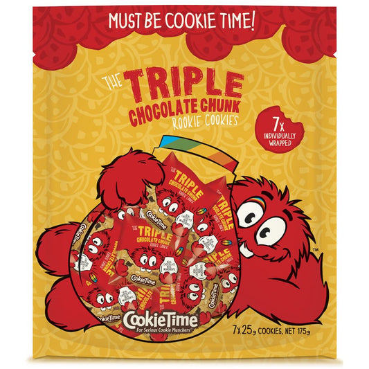 Cookie Time Rookie Cookies 7pk Triple Chocolate
