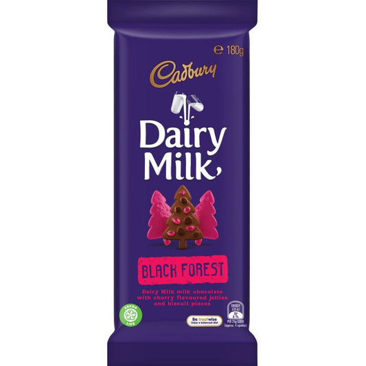 Cadbury Chocolate Block Black Forest 180g