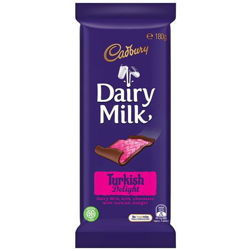 Cadbury Chocolate Block Turkish Delight 180g