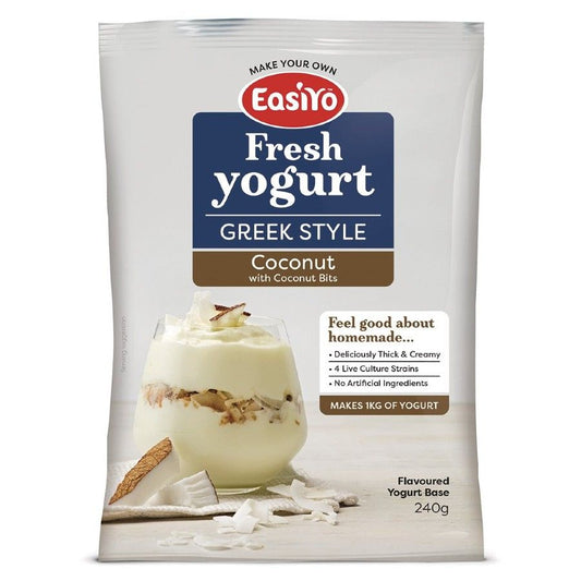 Easiyo Base Greek N Coconut Bits 240g