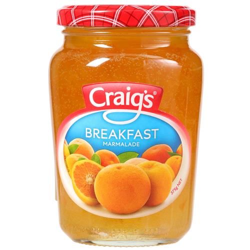 Craigs Breakfast Marmalade 375g