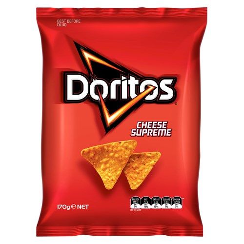 Doritos Corn Chips Cheese Supreme 170g